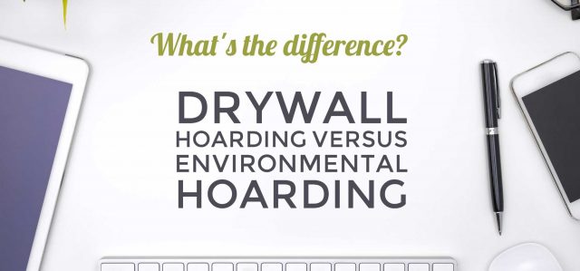 Drywall Construction Hoarding