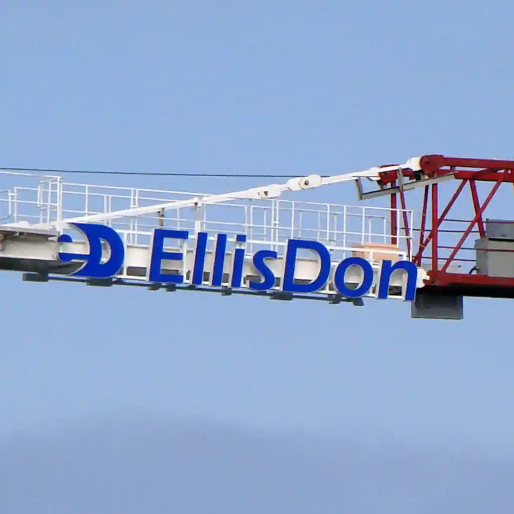 Construction Hoarding Crane Signs