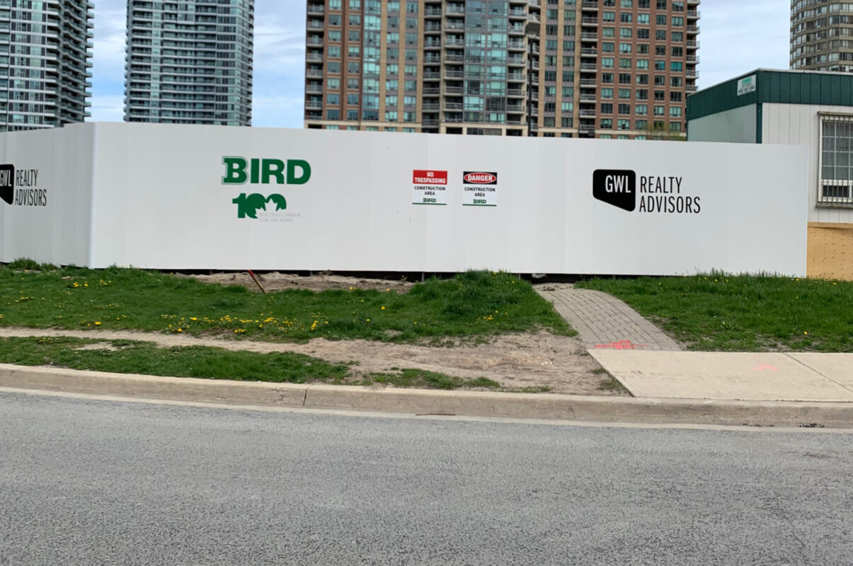 Construction Site Hoarding - Greenloc Environmental Hoarding Inc.